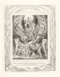 Ekkor a Sátán távozott az Úr színe elől, 1825